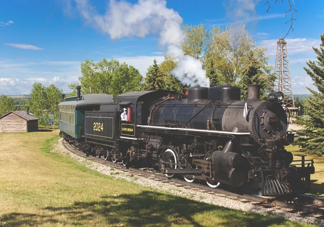 Heritage Park’s Steam Engine