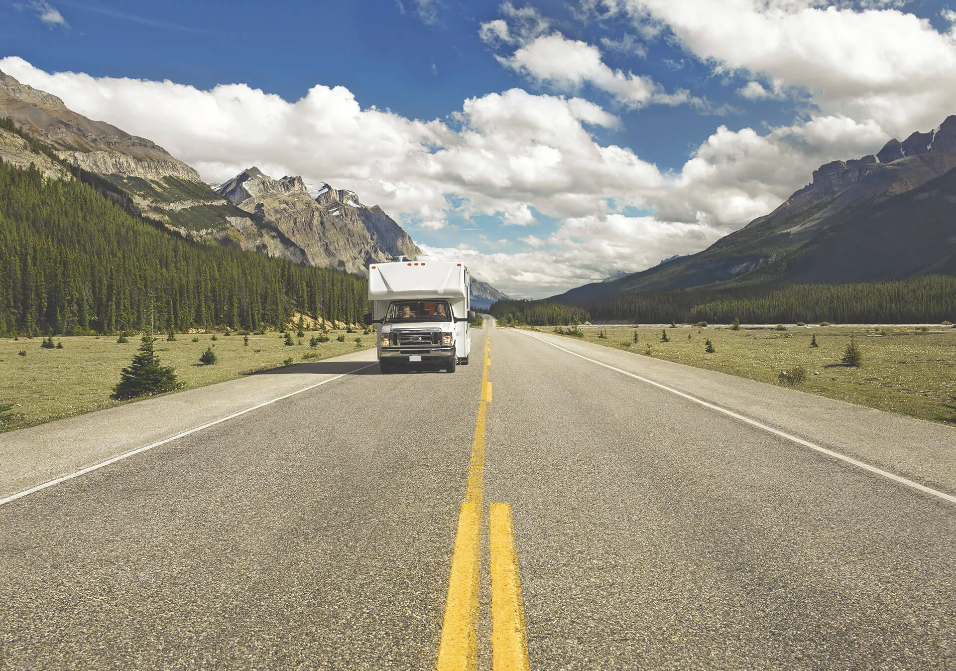 RV Camping in the Rocky Mountains 