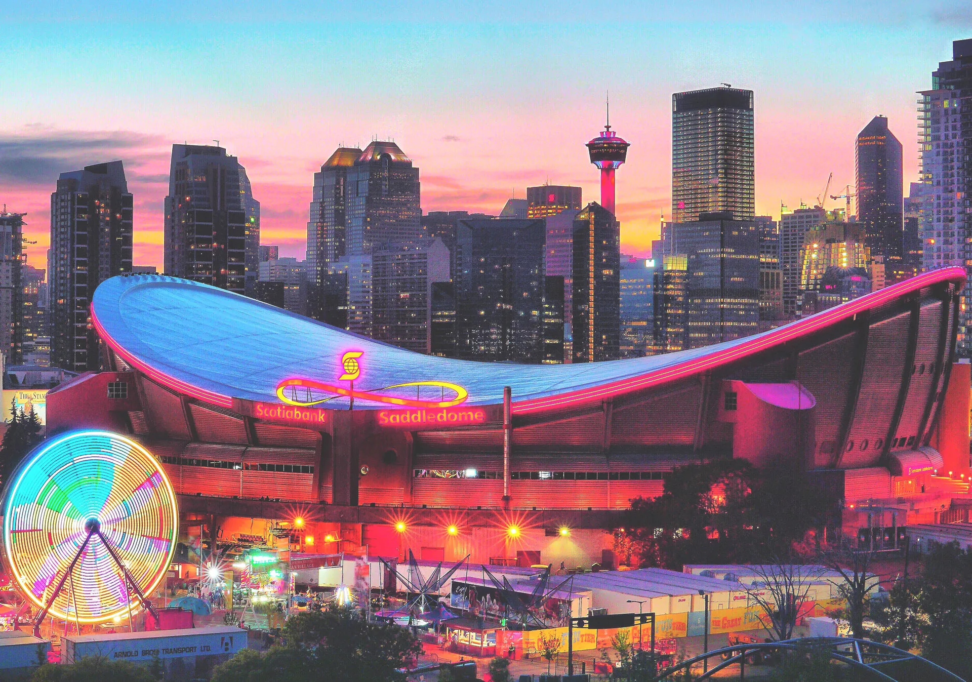 Scotsman's Hill during the Calgary Stampede (photo by Ana Shahnovich)