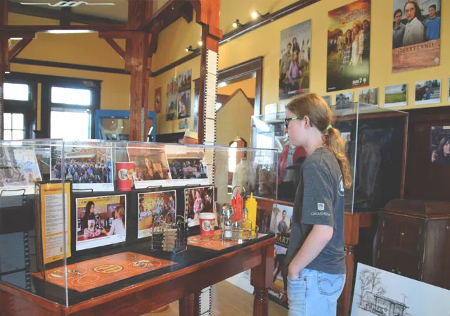 Maggie’s Diner Menu and other Heartland memorabilia.