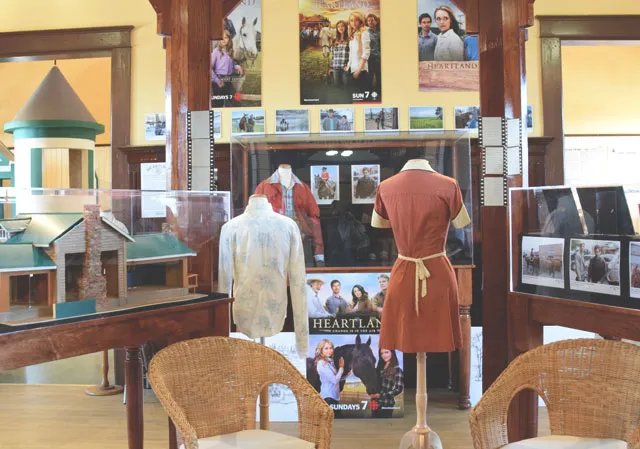 Heartland exhibit at the Museum of the Highwood.