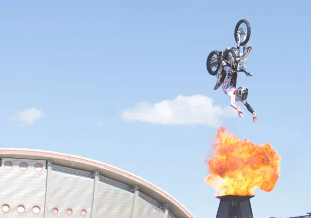 The Monster Energy Compound at the Calgary Stampede.