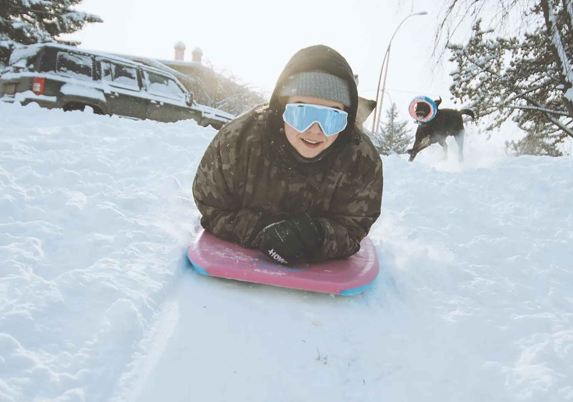 Toboggan in Calgary