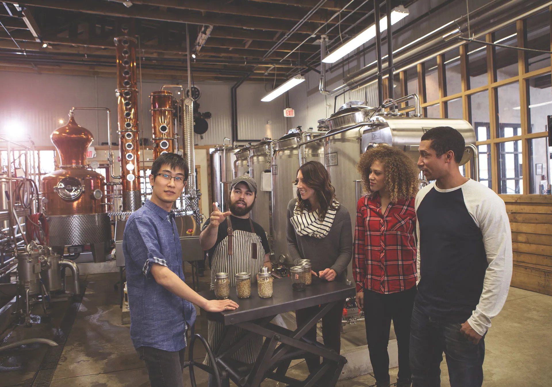 Take a tour at Eau Claire Distillery (Photo credit: Travel Alberta/Roth & Ramberg)