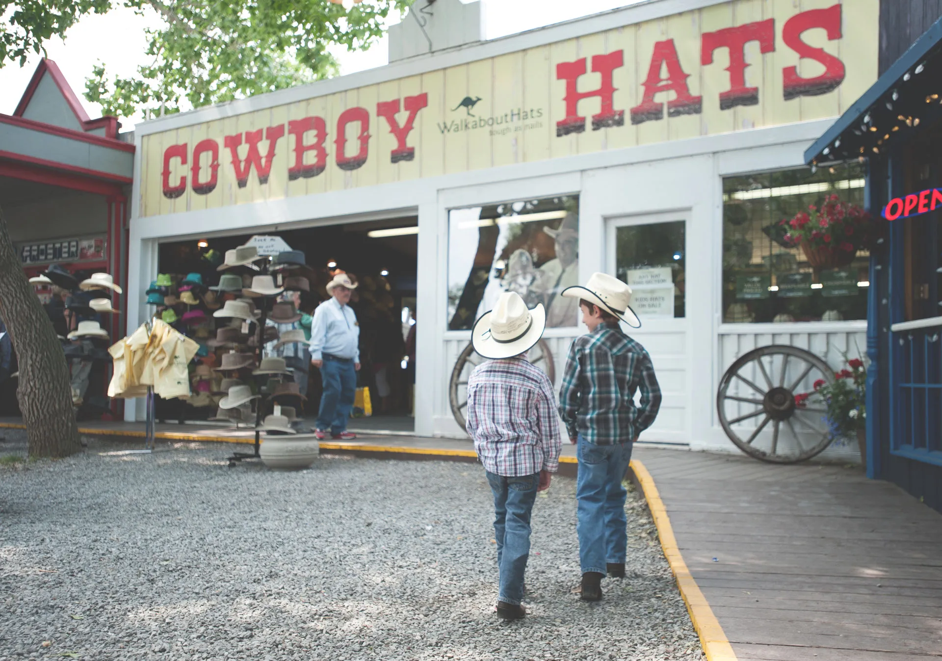 Western wear at Stampede Park