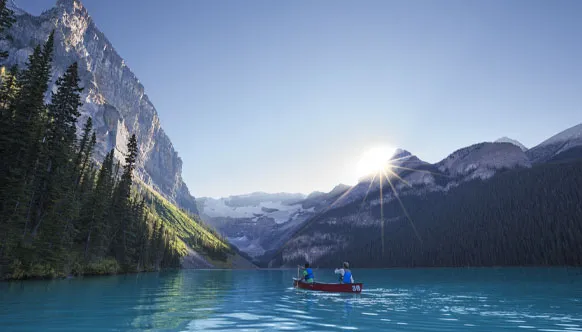 Rocky Mountains Banff Lake 