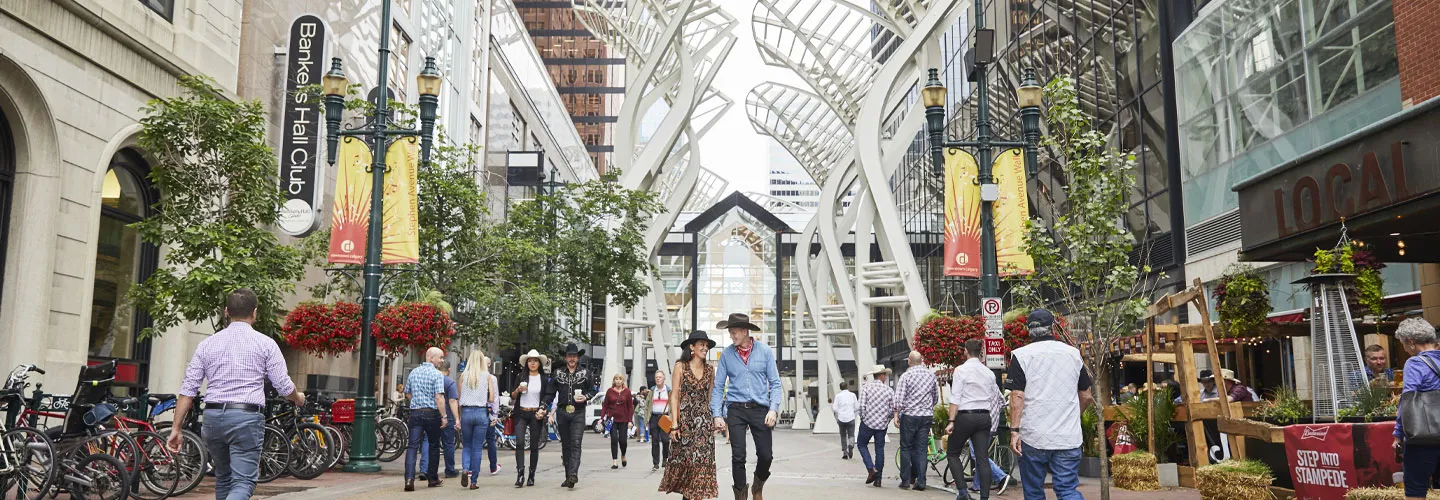 Stephen Ave Downtown Calgary