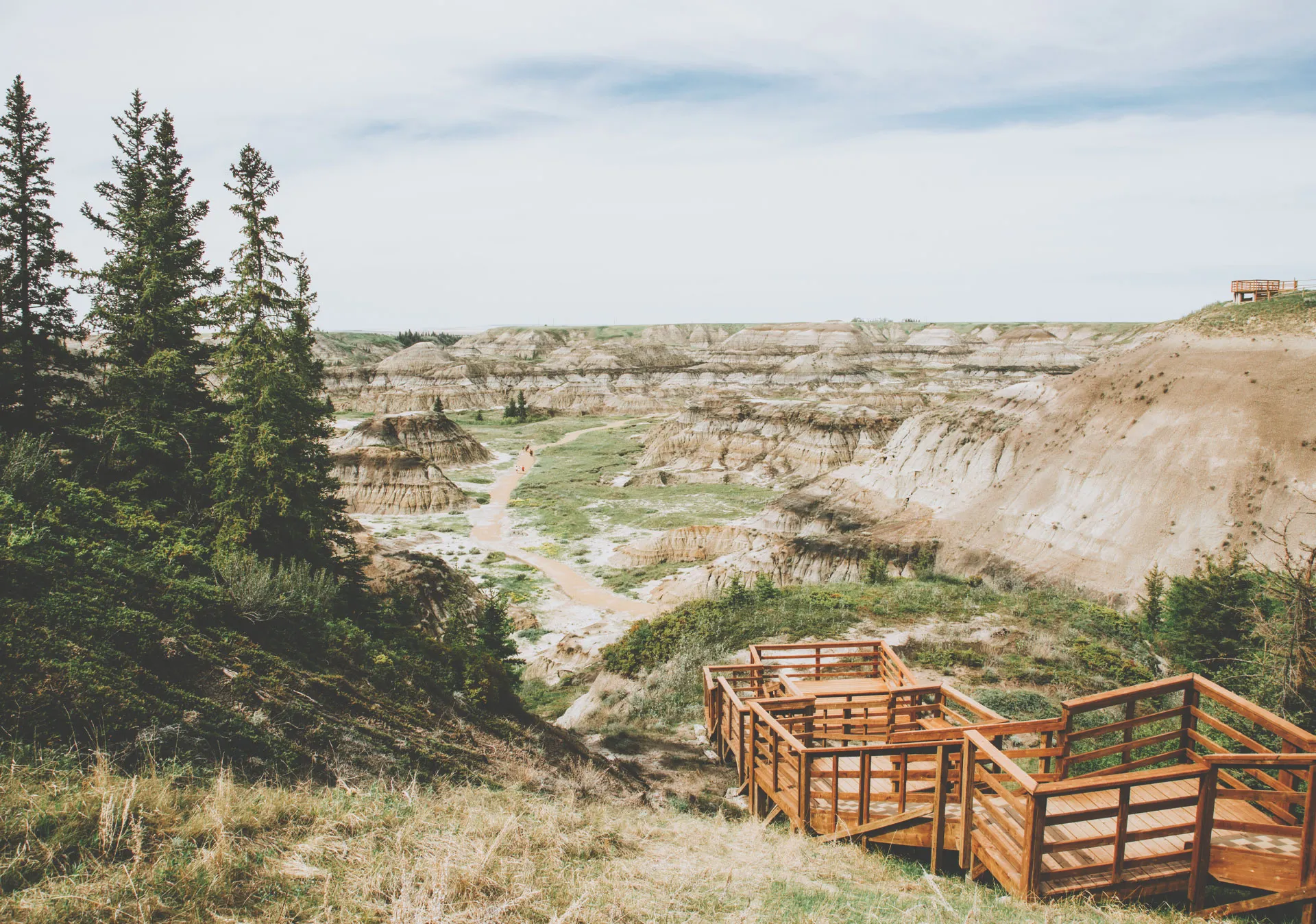 Horseshoe Canyon in the Canadian Badlands