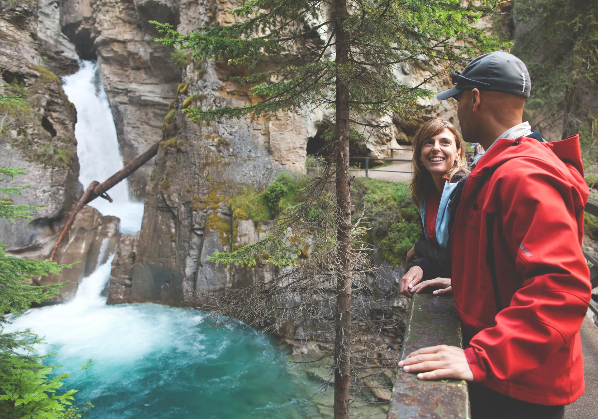 Johnston Canyon in Banff National Park