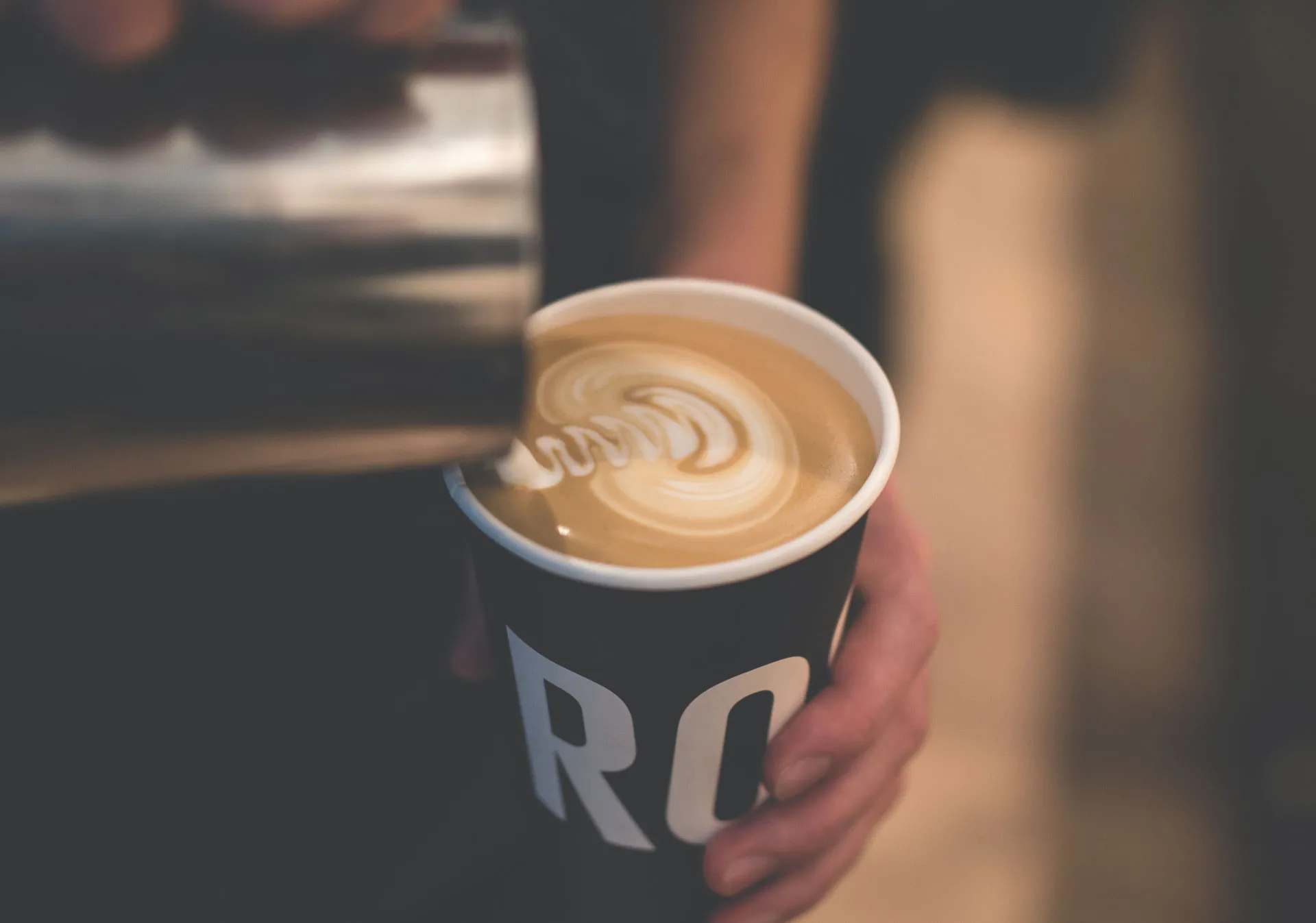 Rosso Coffee Roasters at Distilled Beauty Bar.