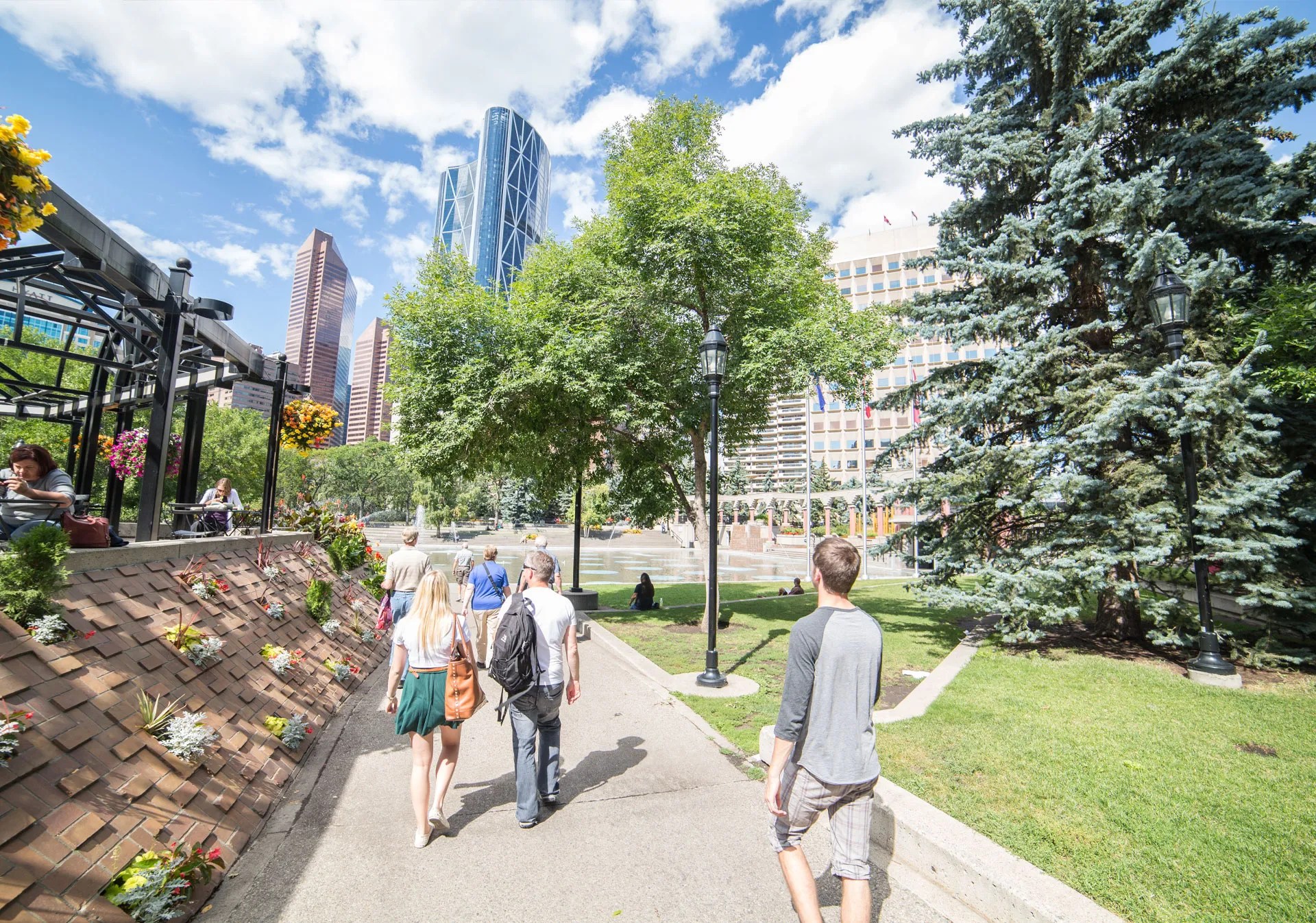 CalgaryWalks & Bus Tours Downtown Intro Walking Tour at City Hall (Photo credit: Neil Zeller)