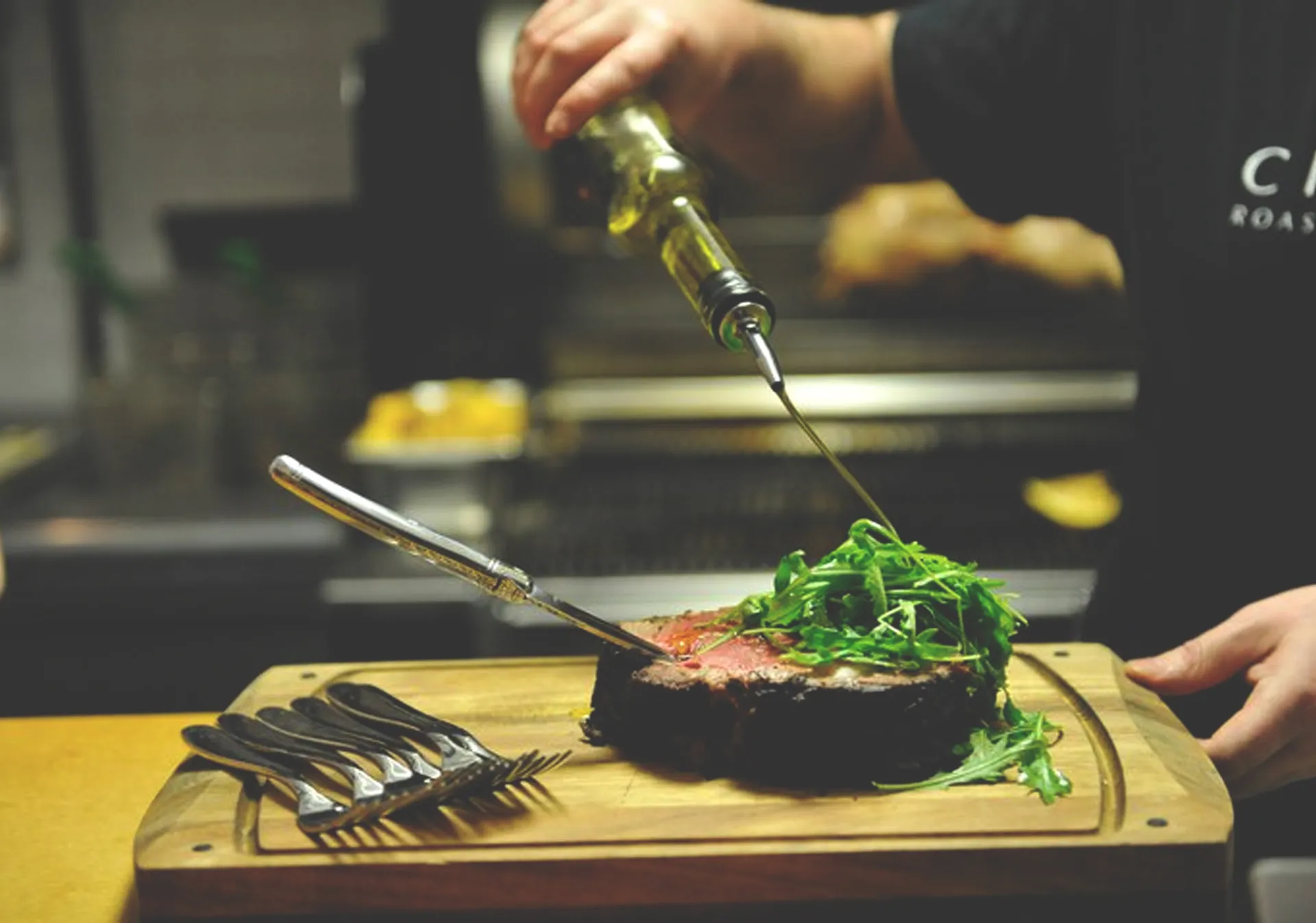 Alberta Beef at Charcut Roast House.