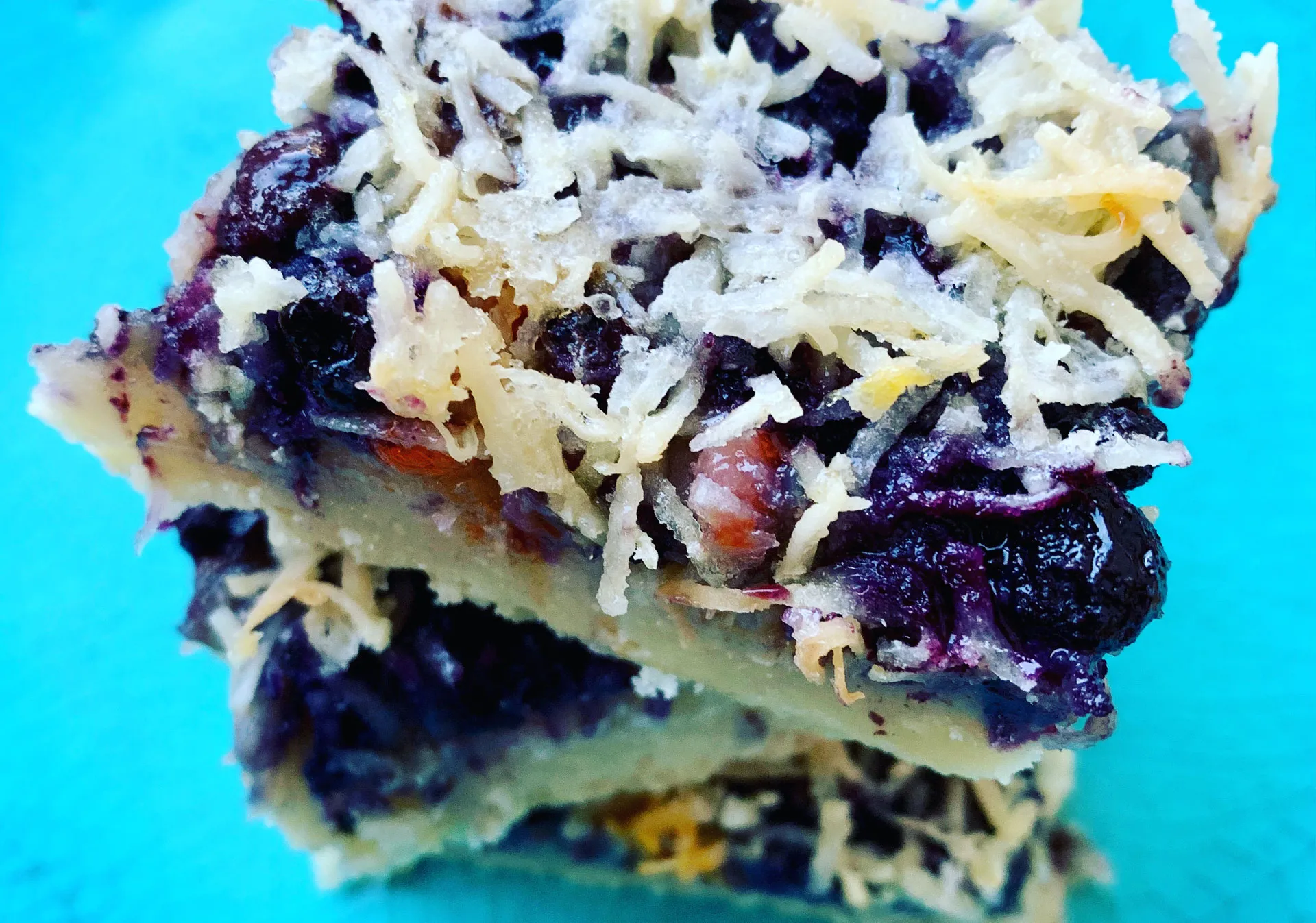 Saskatoon Berry Squares (Photo credit: Karen Anderson