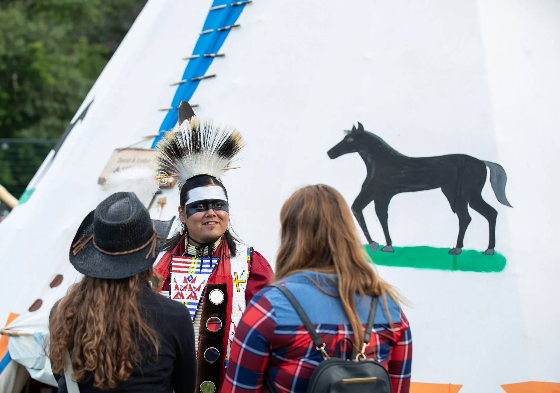 Elbow River Camp at the Calgary Stampede (Photo credit: Blake Chorley/Calgary Stampede).