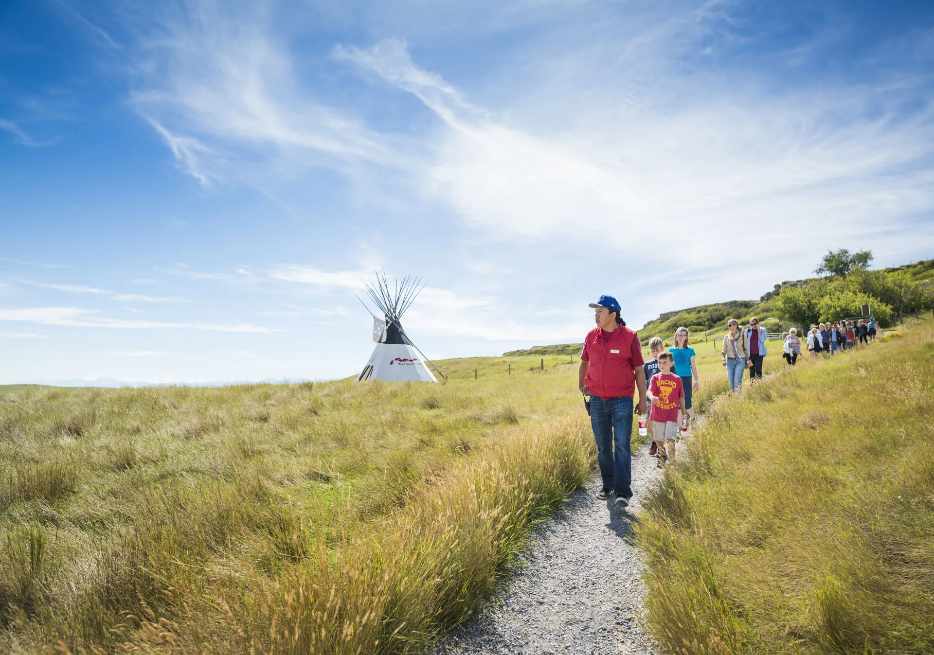 Head-Smashed-In Buffalo Jump (Photo credit: Travel Alberta / Jeremy Fokkens). 