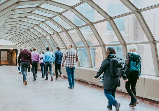 Plus 15 Skywalk Network in Calgary.