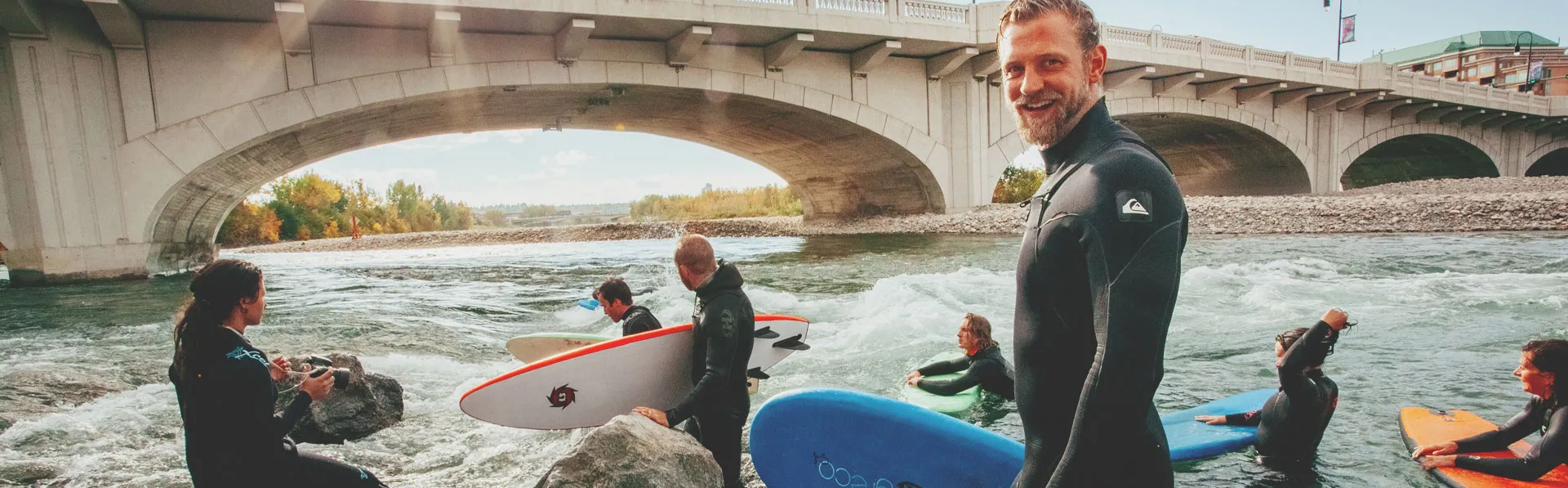 River Surfing in Calgary