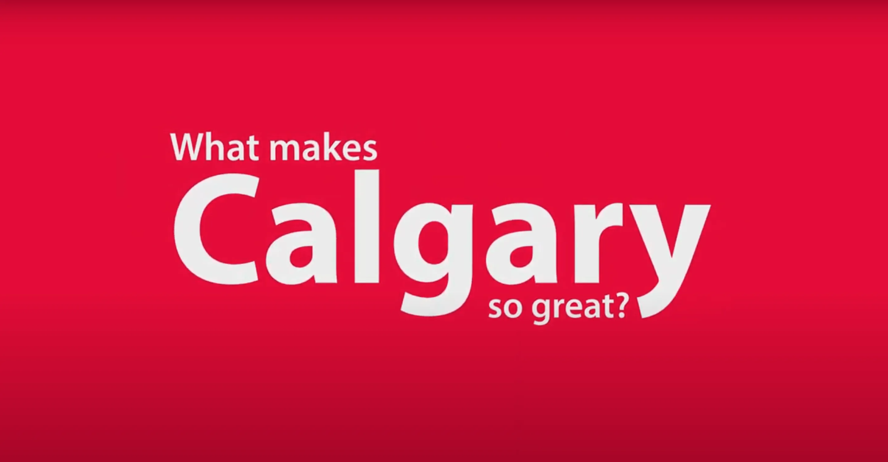 Calgary's Bragging Rights video