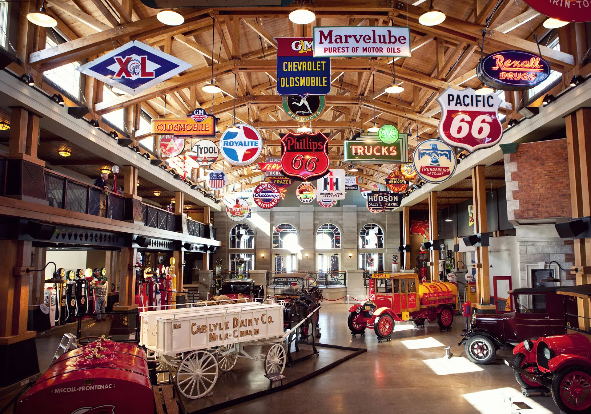 Gasoline Alley at Heritage Park