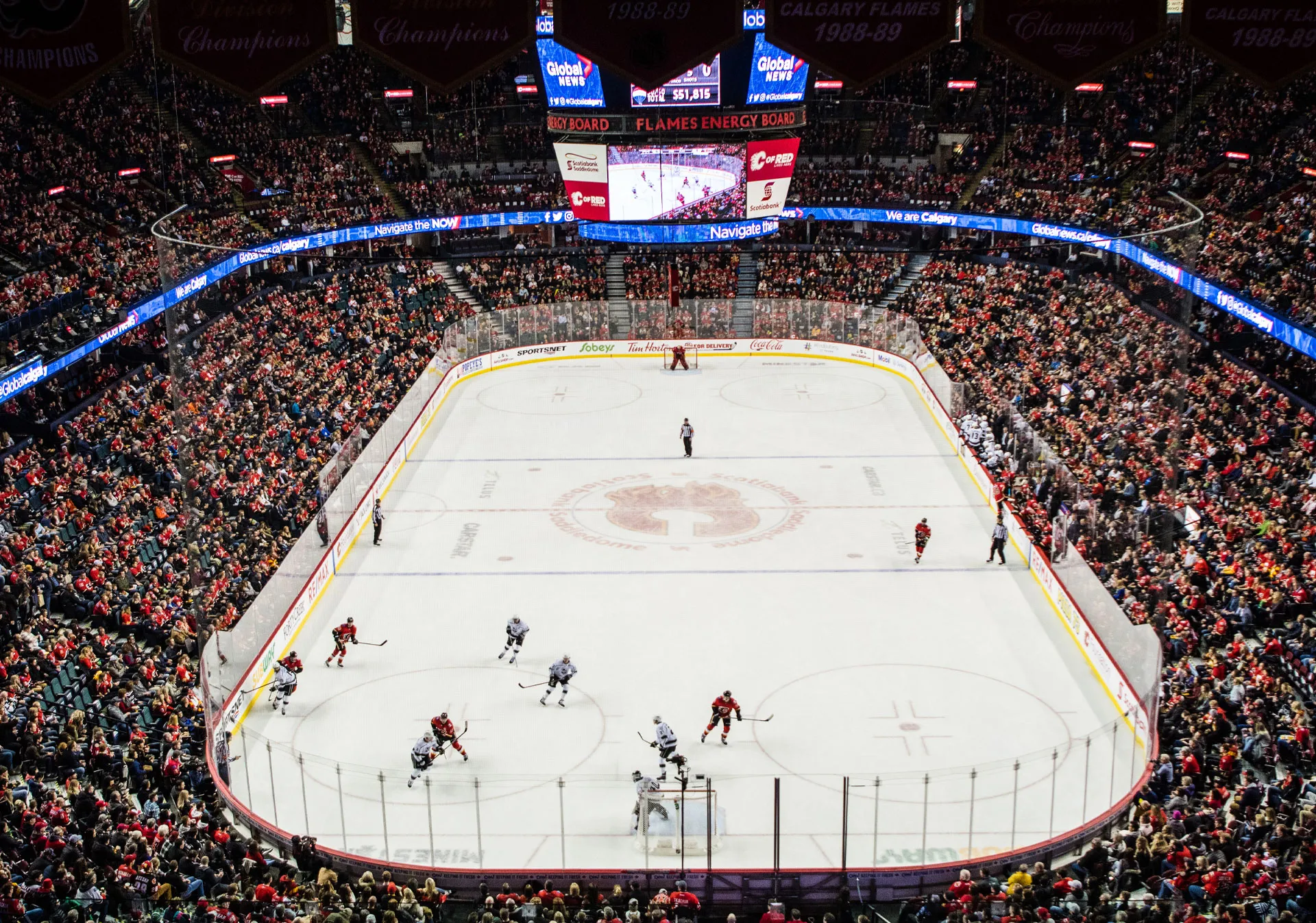 Scotiabank Saddledome in Calgary.