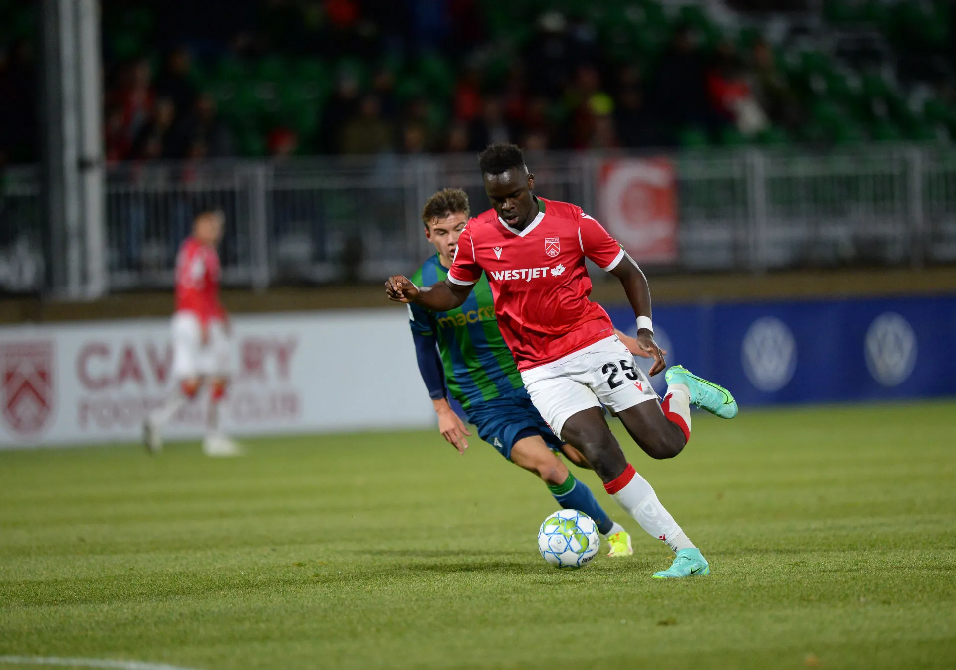 The Cavalry FC plays in the Canadian Premier League.