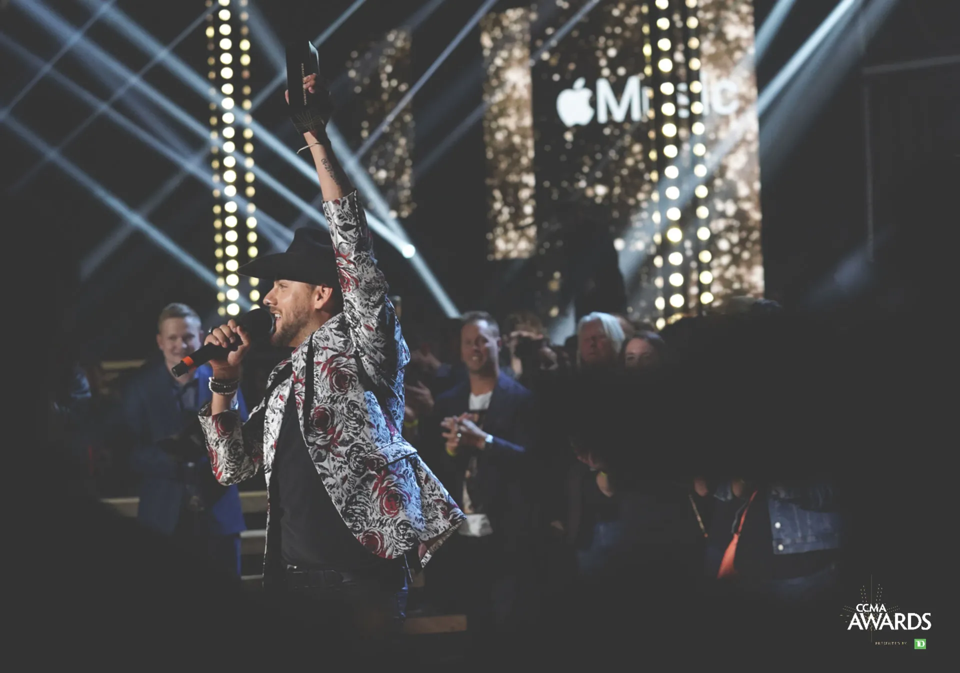 Brett Kissel at the 2019 Canadian Country Music Awards in Calgary.