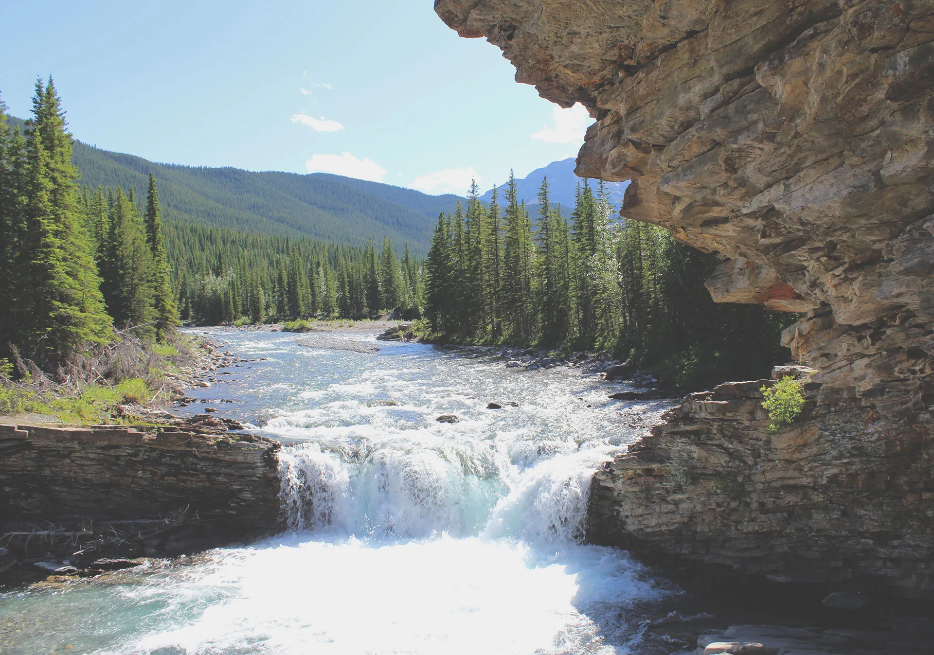 Sheep River Falls