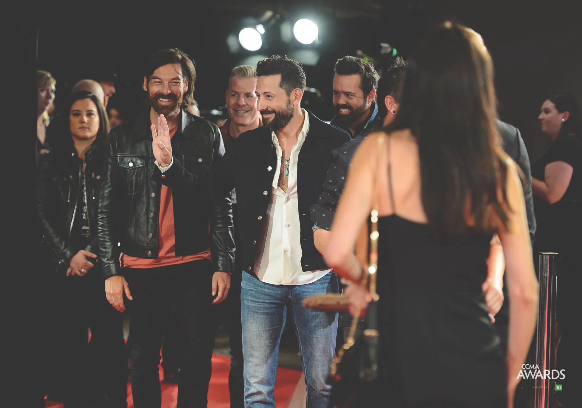 Old Dominion at the 2019 Canadian Country Music Awards in Calgary