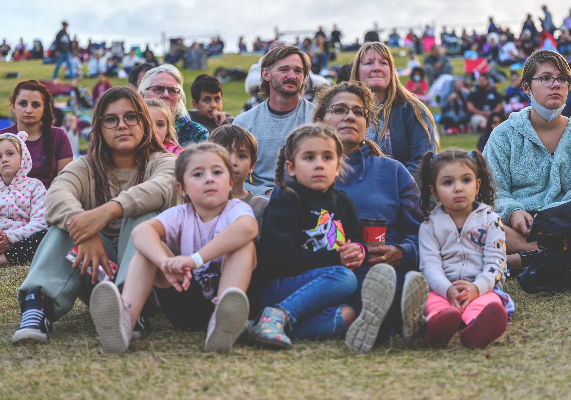 GlobalFest attendees enjoying the events