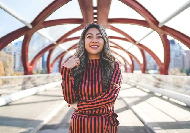 The Peace Bridge in Calgary. Photo credit: Jessica Gray