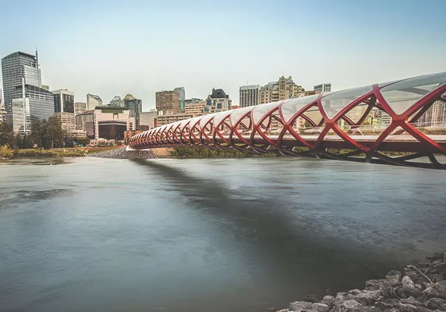 The Peace Bridge in Calgary. Photo credit: Tom Day