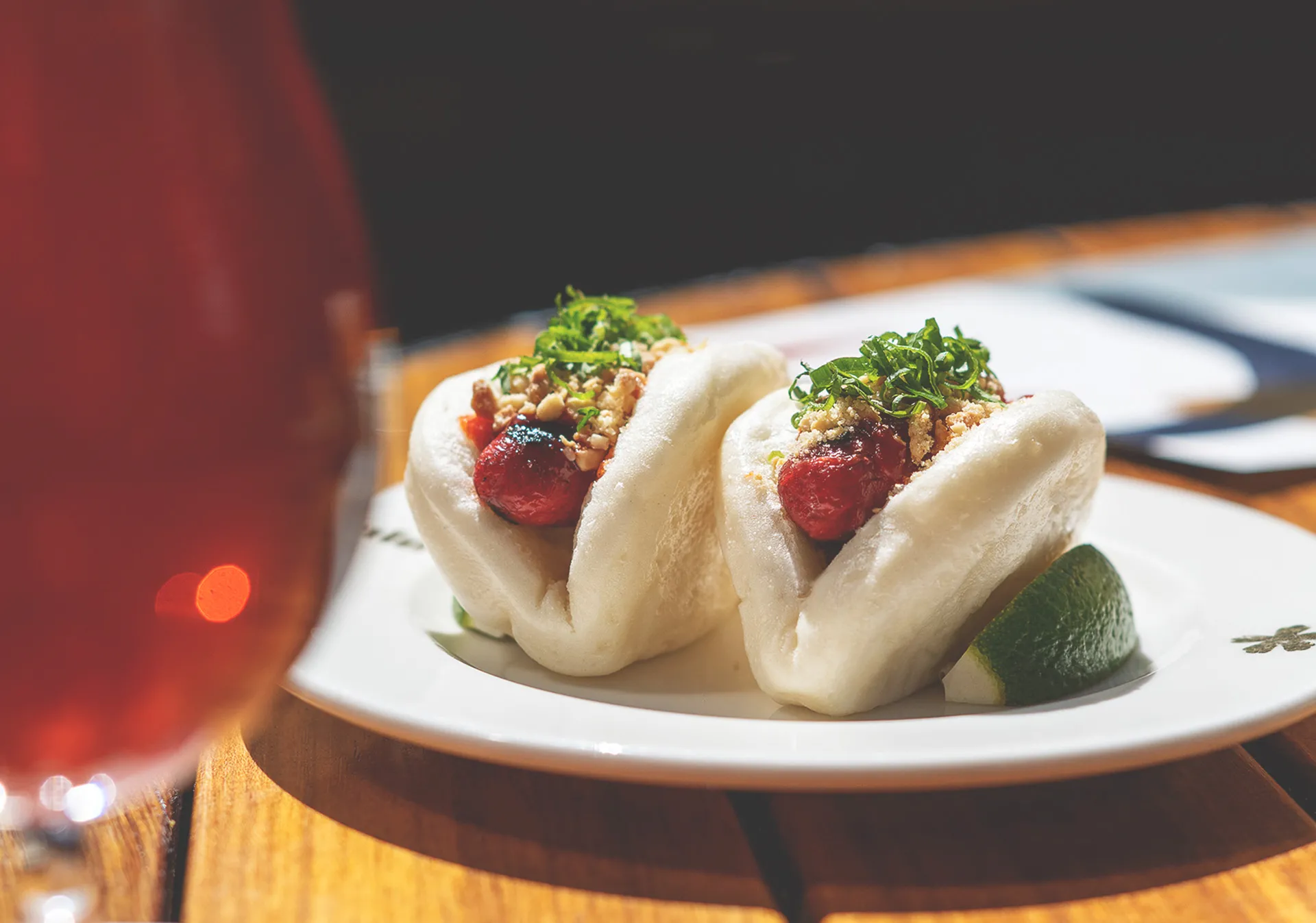 Lulu Bar Hot Dog Bao