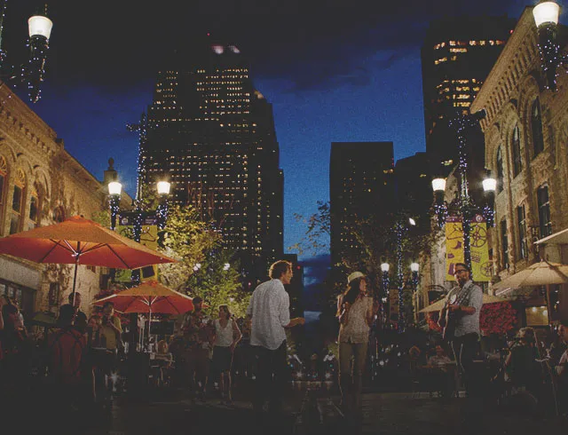 Live Music and Dancing on Stephen's Avenue