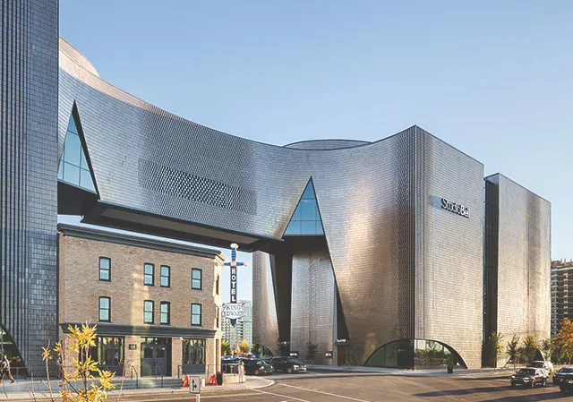 Studio Bell’s stunning exterior