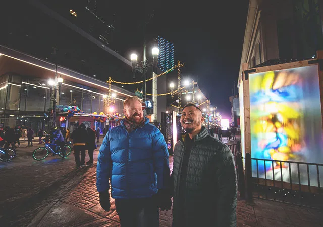 Chinook Blast on Calgary’s Stephen Avenue