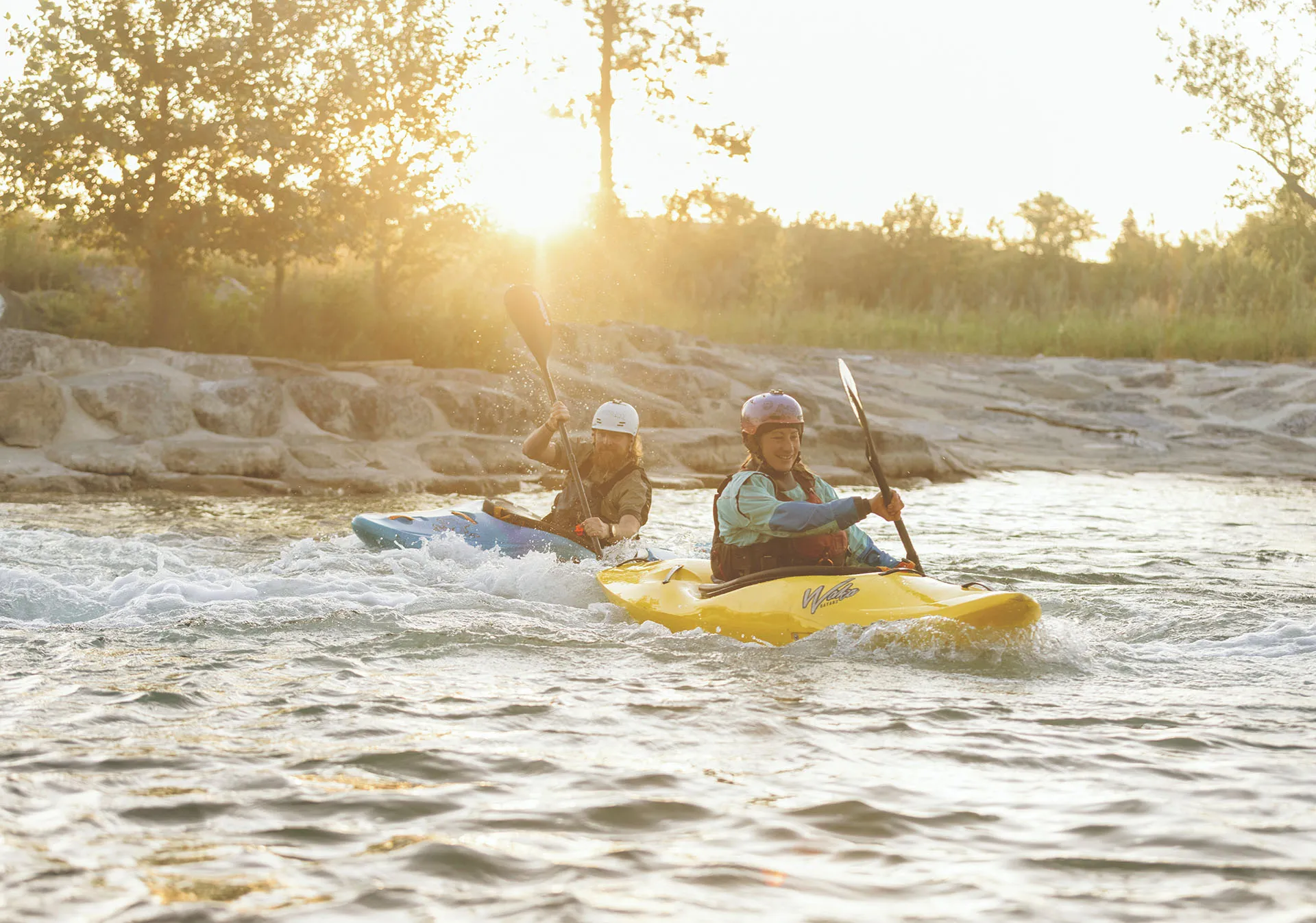 Kayaking in Harvie Passage