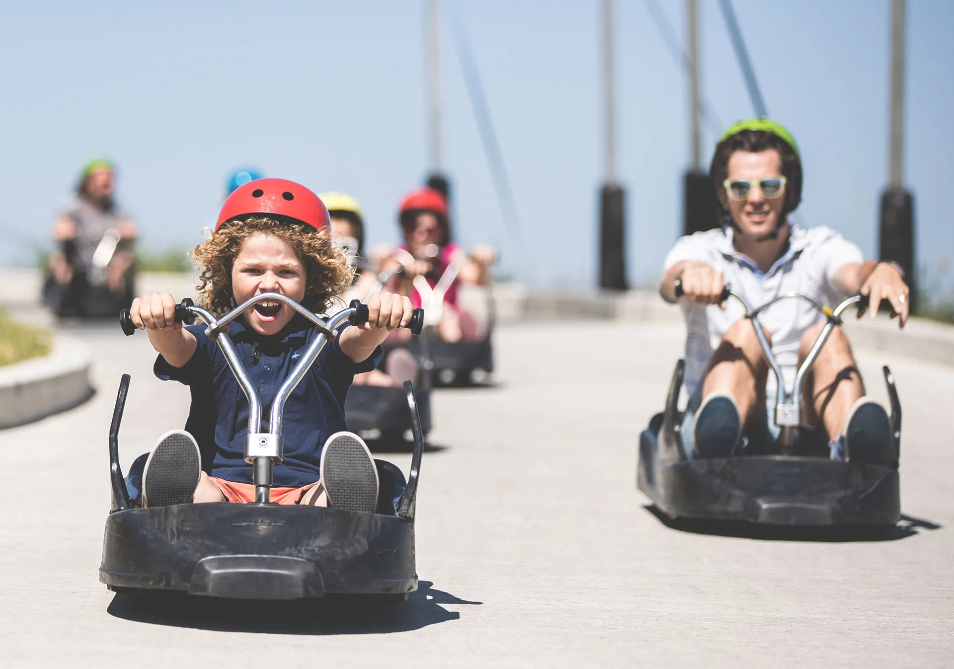 Child Downhill Karting at WinSport