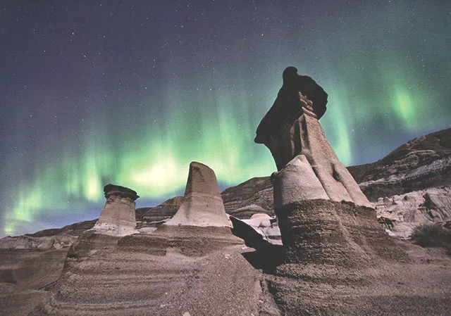 Drumheller in the Alberta Badlands