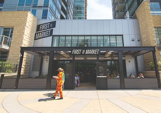 First Street Market Patio