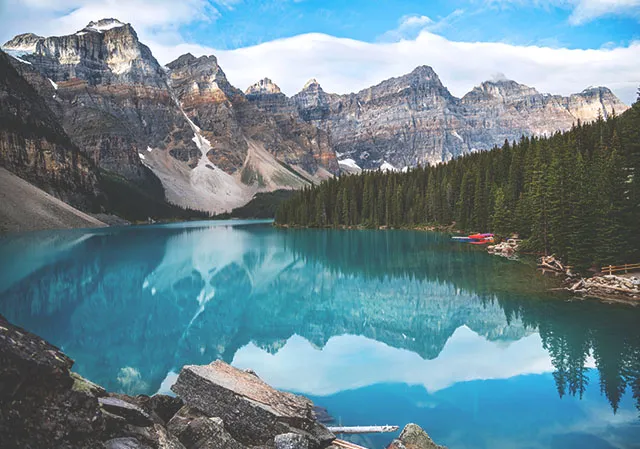 Moraine Lake in Banff National Park