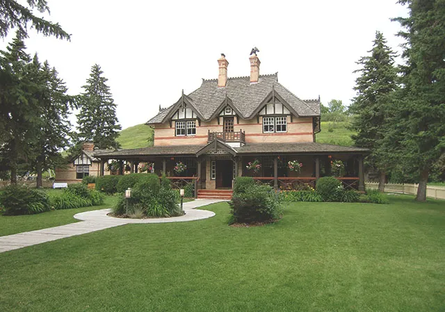 exterior of Bow Valley Ranche Restaurant