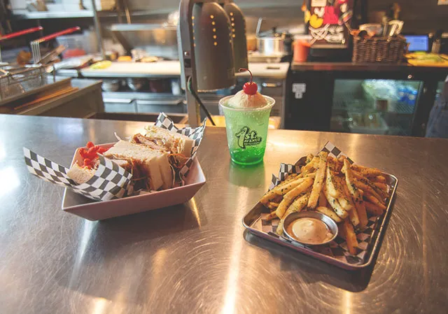 lunch option at First Avenue Corner Store