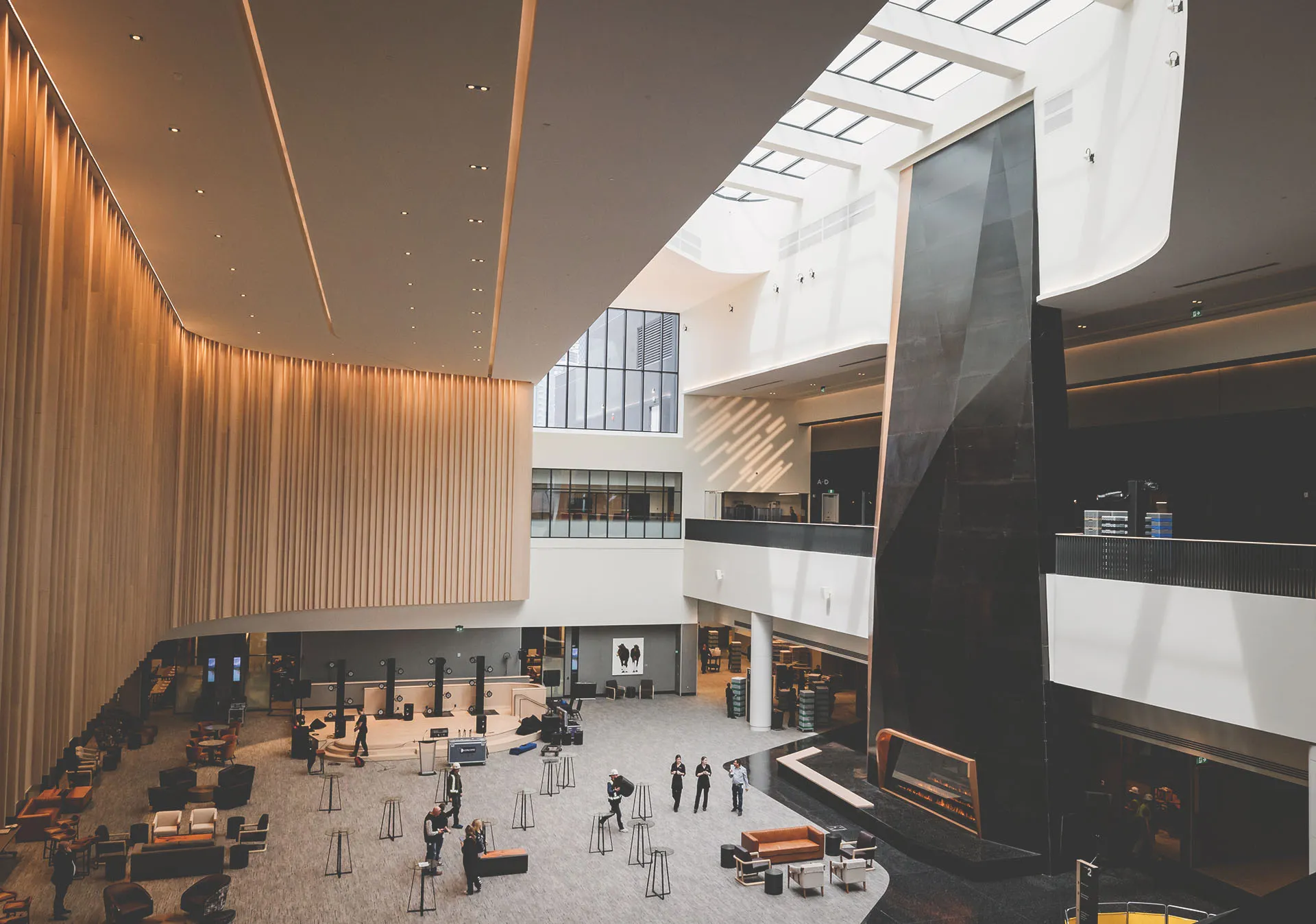 interior of the newly opened BMO Centre expansion
