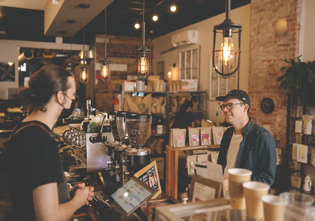 sought &amp; found coffee shop in Crescent Heights