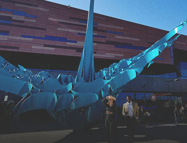 Exterior of the Calgary BMO Centre