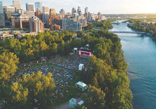 Folk music festival