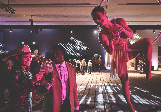 Give your attendees a truly unexpected experience with performers from PM Gigs