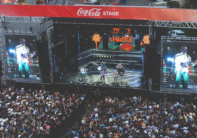 Take in a concert at the famous Coca-Cola Stage