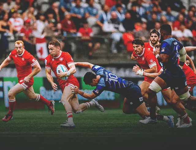 men team playing rugby