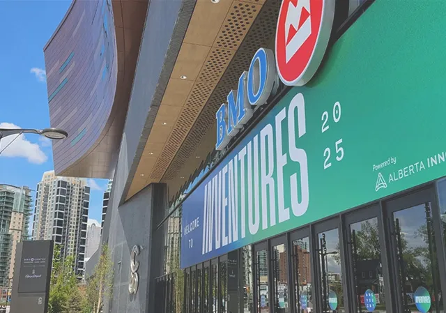 The BMO Centre is not only an incredible spot for gathering, the building is also an architectural gem